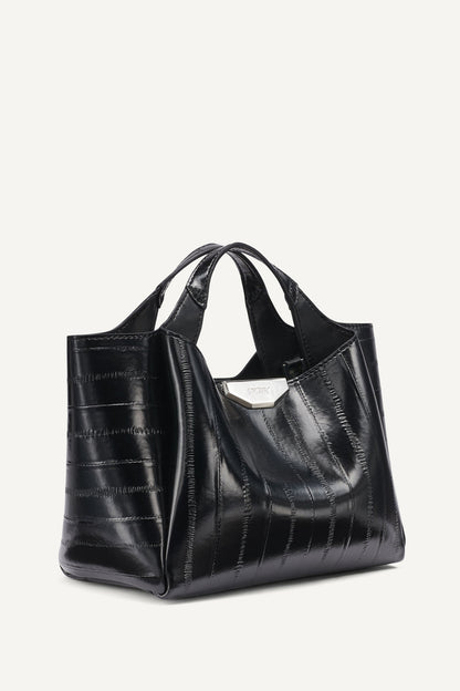 DKNY WILLA MINI RIBBED SATCHEL