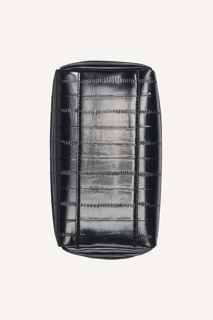 DKNY WILLA MINI RIBBED SATCHEL