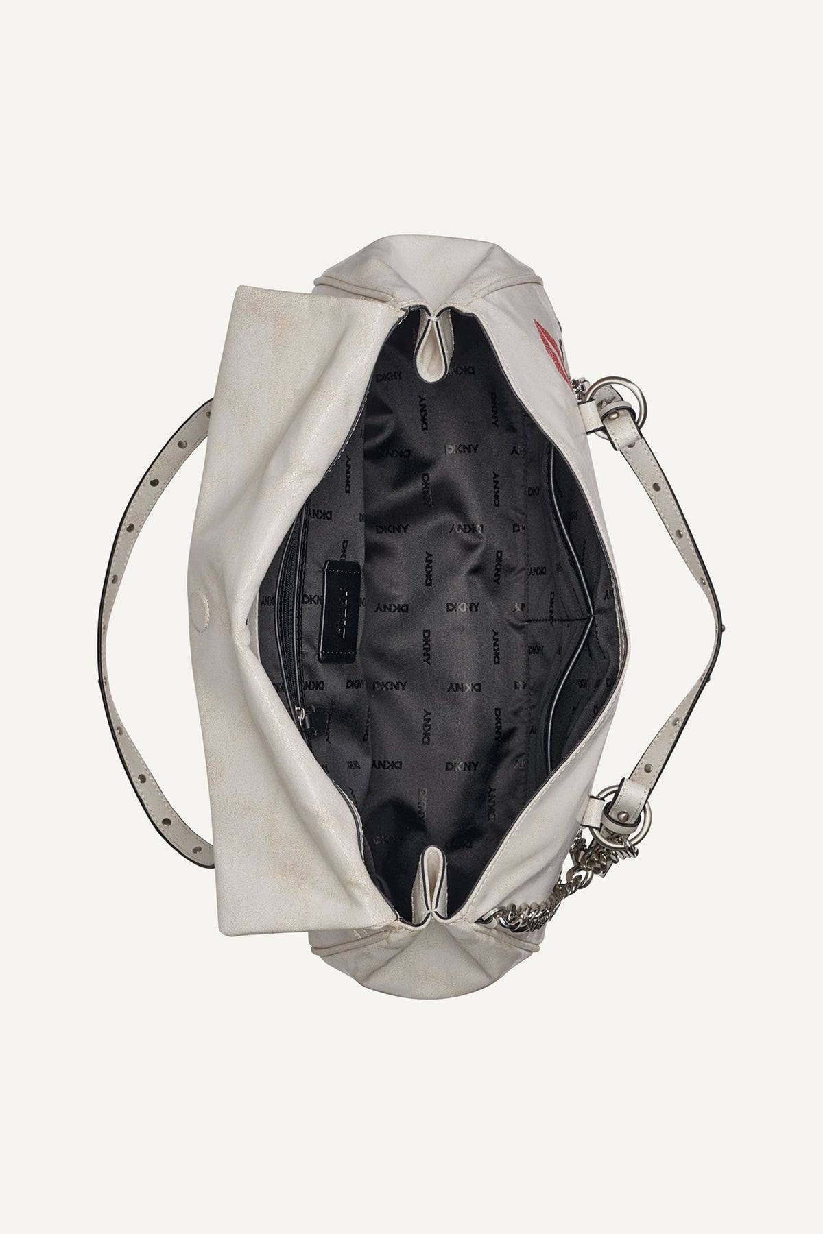 DKNY SKYE MEDIUM GRAFFITI SATCHEL