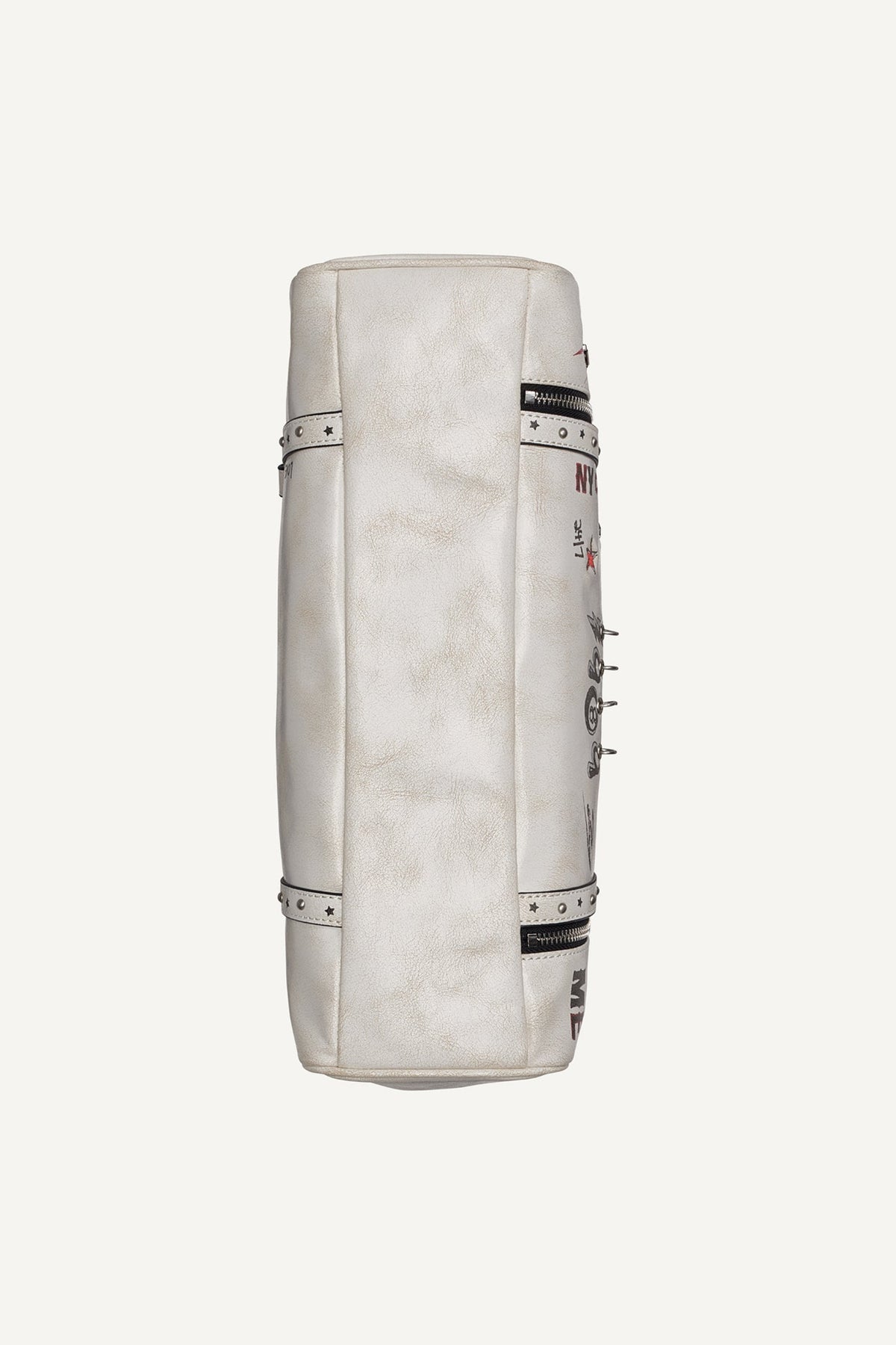 DKNY SKYE MEDIUM GRAFFITI SATCHEL