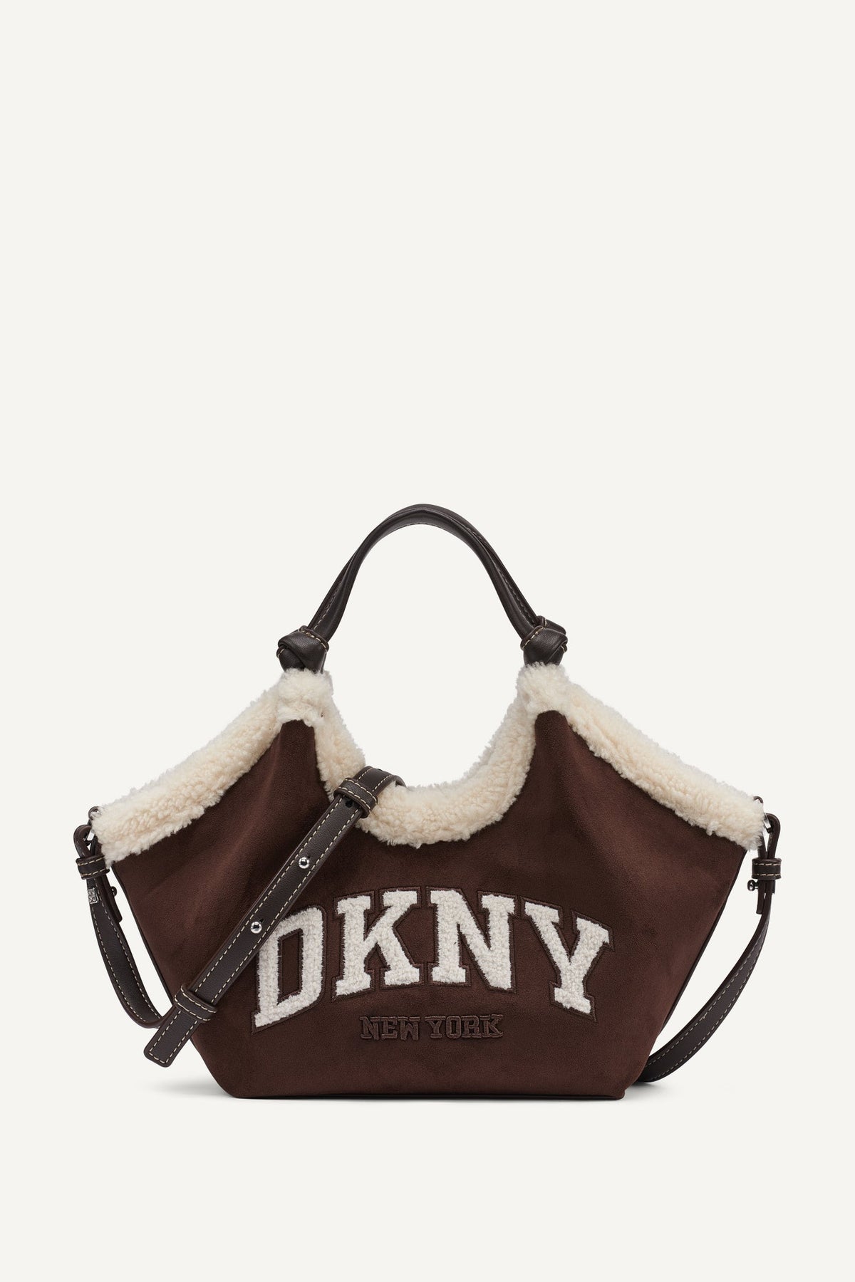 DKNY PAULA SMALL COMMUTER LOGO TOTE