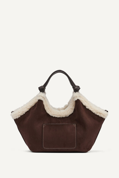DKNY PAULA SMALL COMMUTER LOGO TOTE