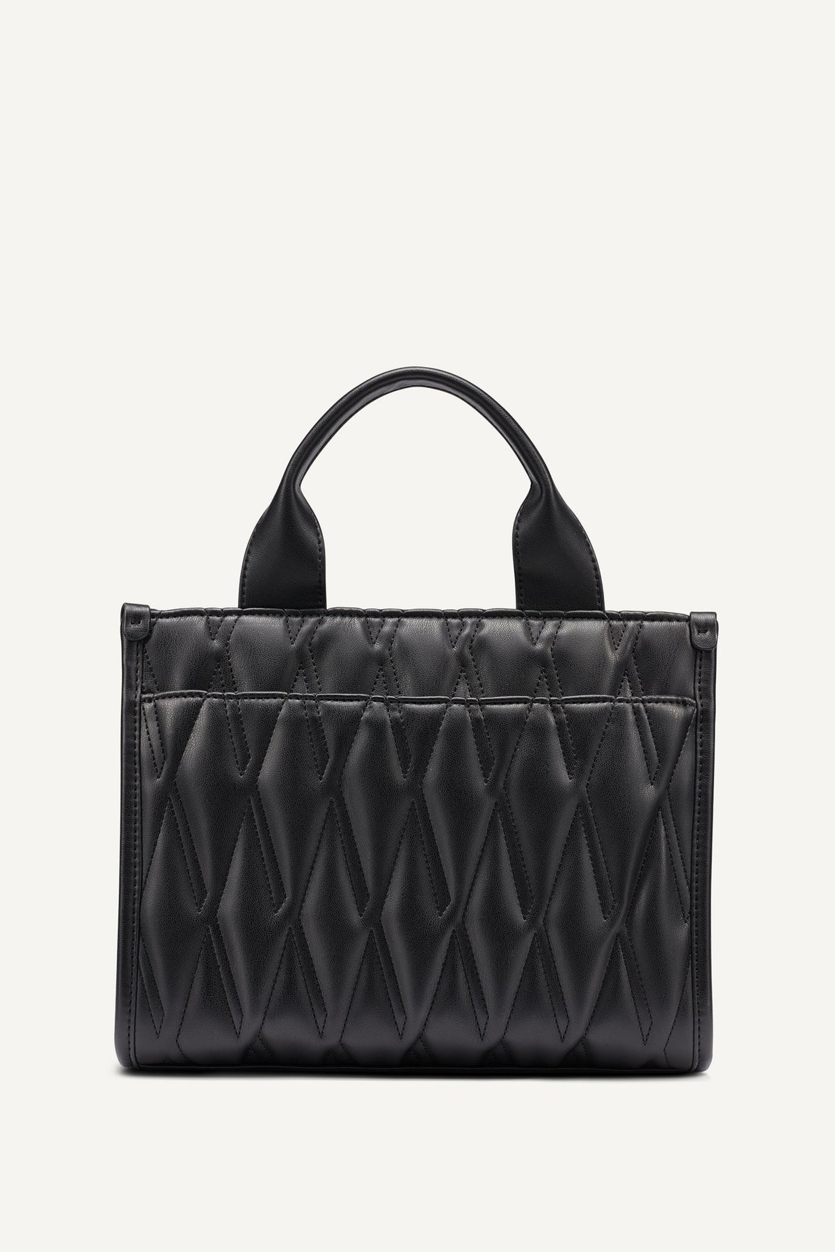 DKNY HADLEE SMALL QUILTED LOGO TOTE
