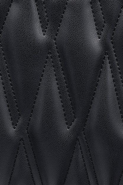 DKNY HADLEE SMALL QUILTED LOGO TOTE
