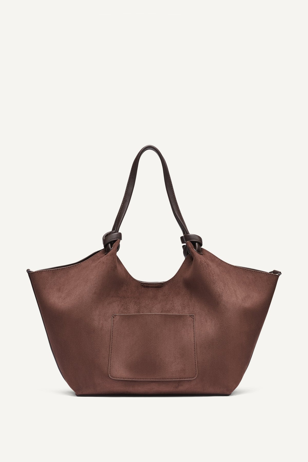 DKNY PAULA MEDIUM STRIPED COMMUTER TOTE