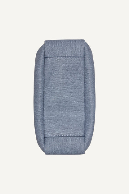 DKNY BRYAR DENIM SMALL SATCHEL