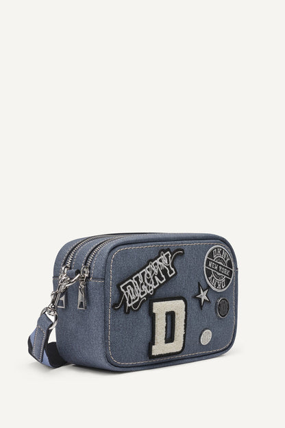 DKNY NESSA DENIM CAMERA BAG