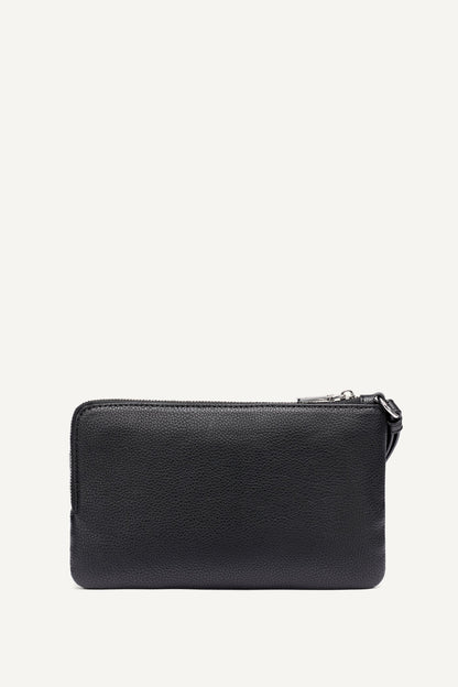 DKNY SARAH DUAL ZIP POUCH WRISTLET