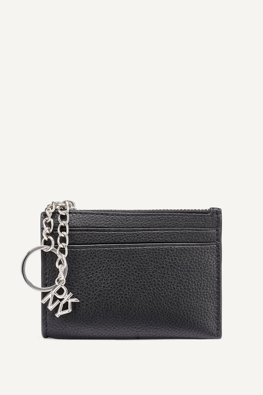 DKNY SARAH TOP ZIP CARD HOLDER