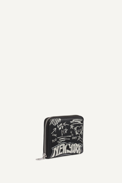 DKNY BRYAR SMALL ZIP AROUND WALLET