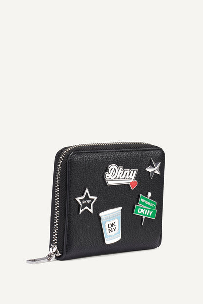 DKNY ETTA SMALL ZIP AROUND WALLET