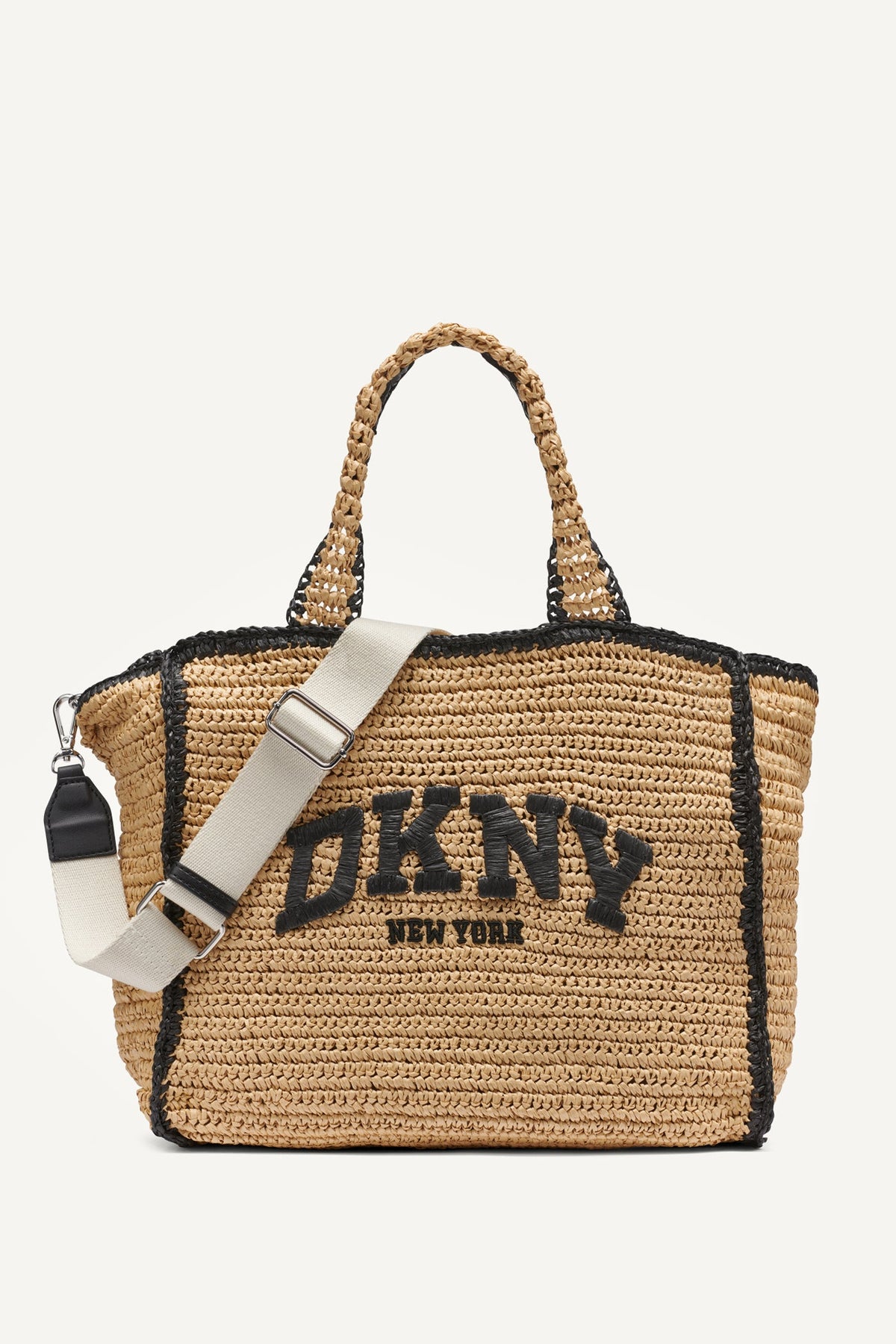 DKNY HADLEE MEDIUM WOVEN TOTE