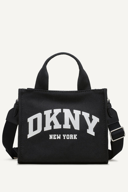 DKNY HADLEE CANVAS SMALL LOGO TOTE