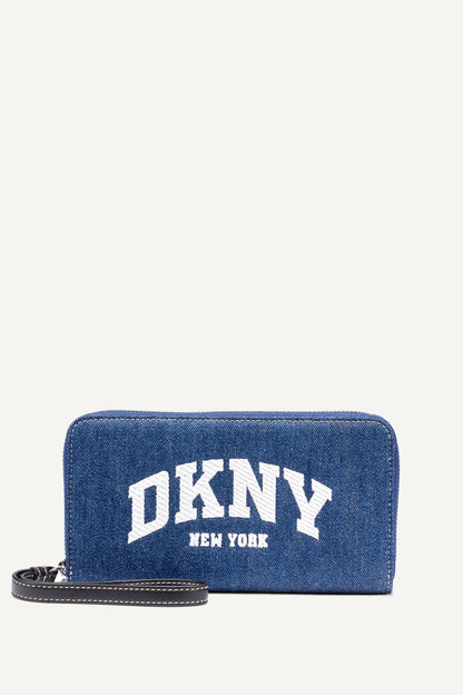 DKNY HADLEE LARGE ZIP AROUND WALLET