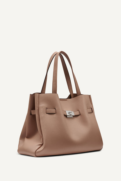 DKNY BRYAR LARGE SMILEY FACE SATCHEL