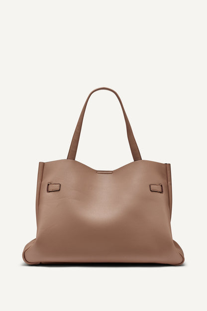 DKNY BRYAR LARGE SMILEY FACE SATCHEL