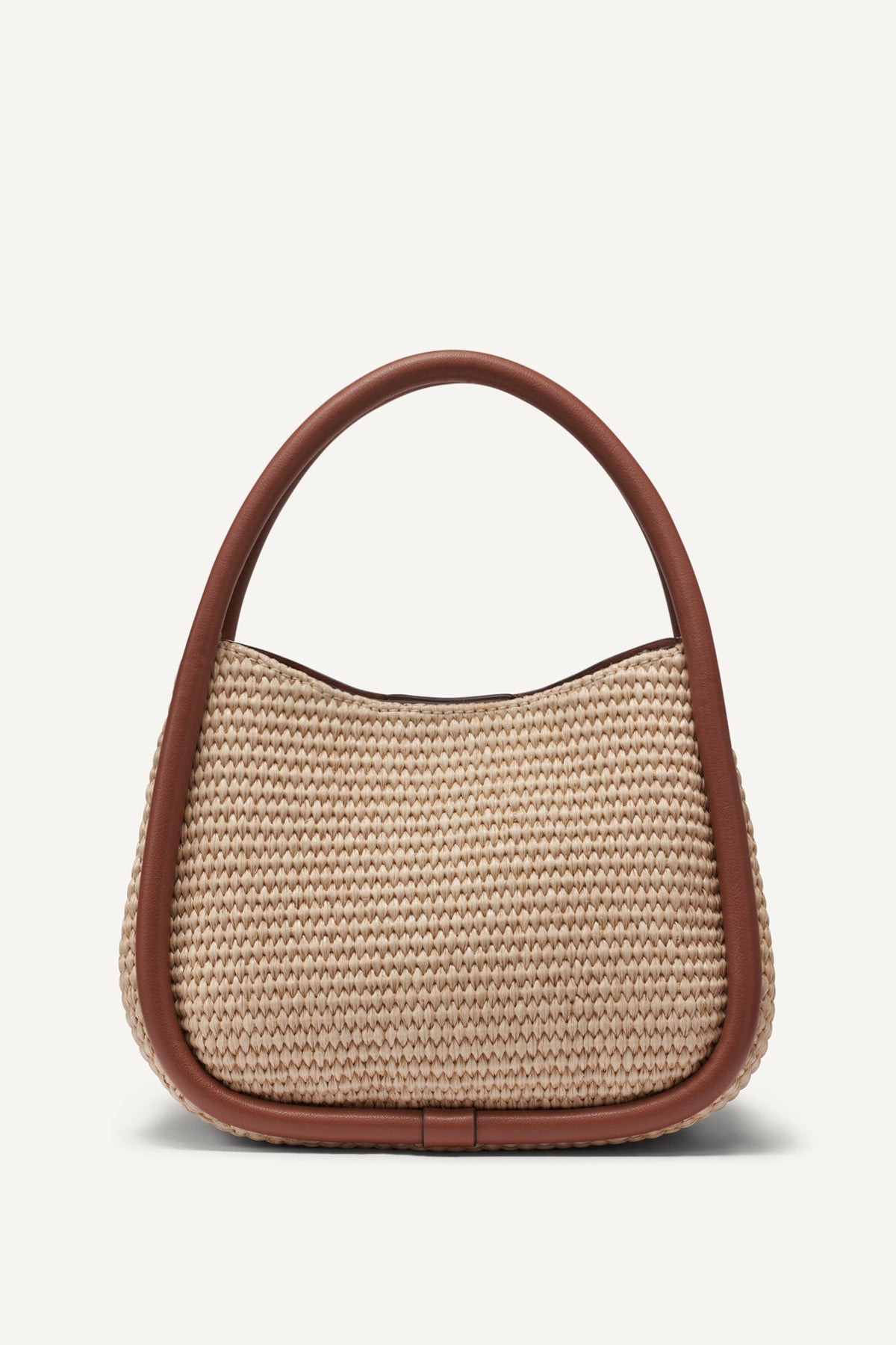 DKNY CAPRI WOVEN HOBO CROSSBODY BAG