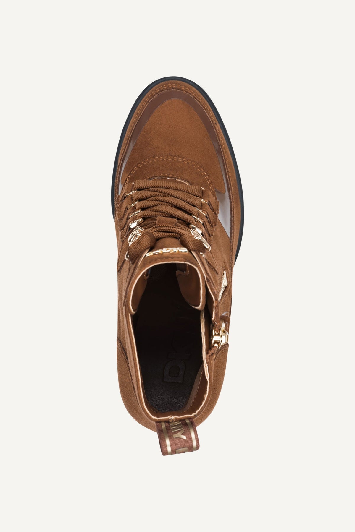 DKNY TOIA LACE-UP PLATFORM BOOTIE