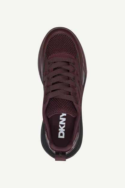 DKNY ZANIRA LACE UP SNEAKER