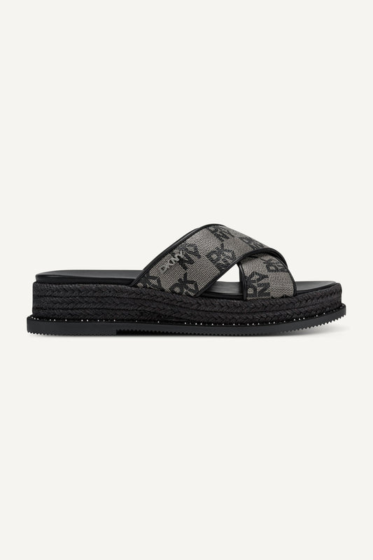 DKNY BERRIS X BAND WEDGE ESPADRILLE
