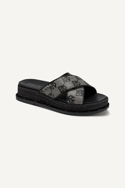 DKNY BERRIS X BAND WEDGE ESPADRILLE