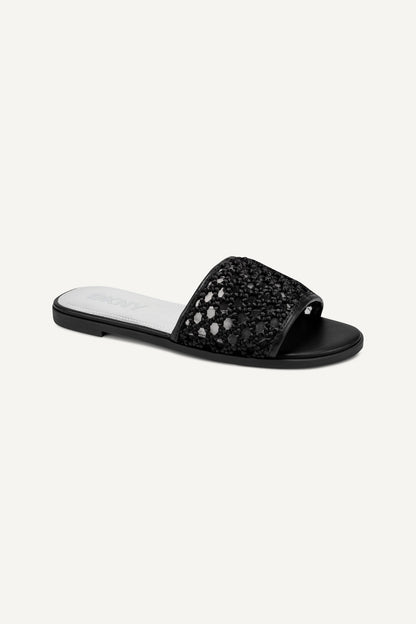 DKNY WINTER FLAT SLIDE