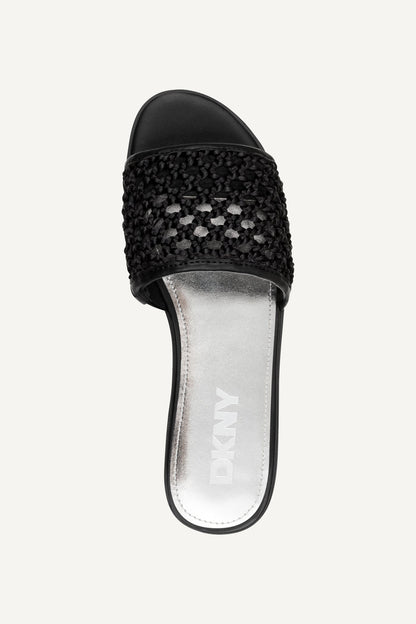 DKNY WINTER FLAT SLIDE