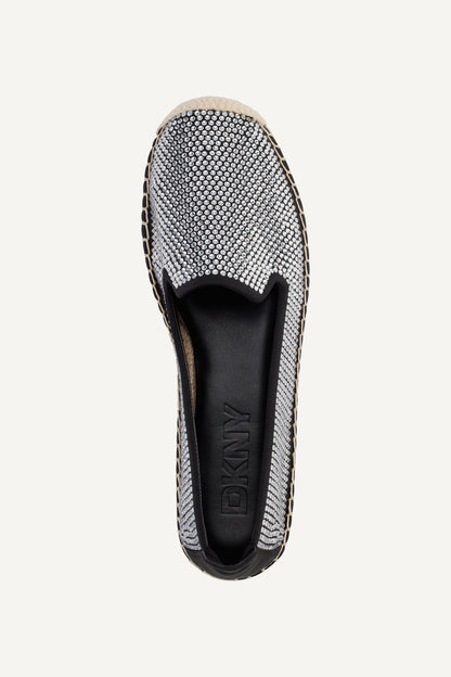 DKNY MALLY RHINESTONE ESPADRILLE