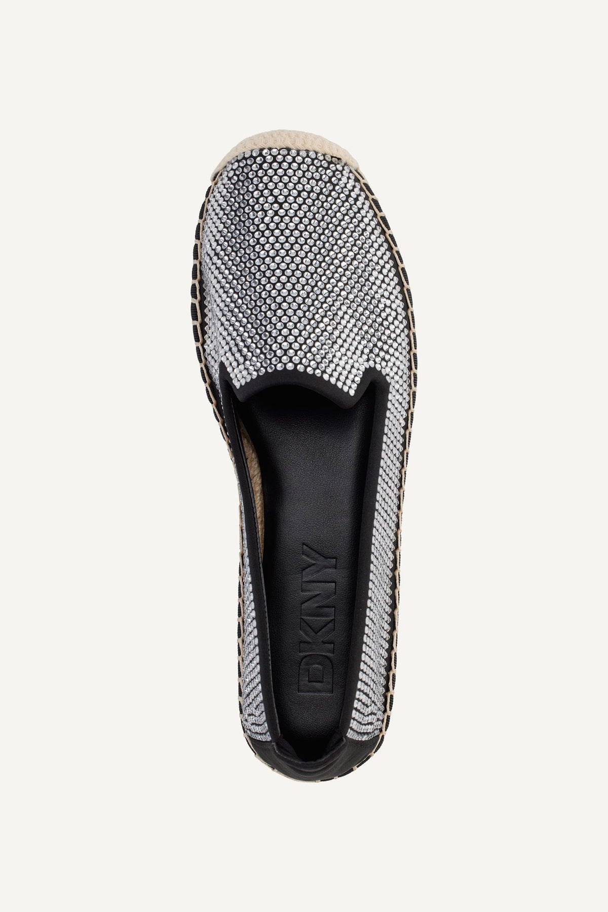 DKNY MALLY RHINESTONE ESPADRILLE