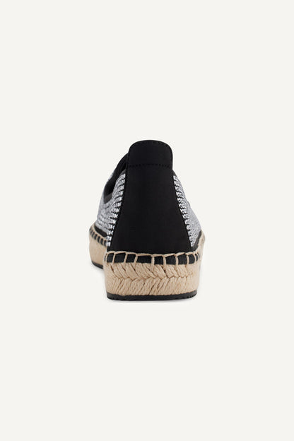 DKNY MALLY RHINESTONE ESPADRILLE