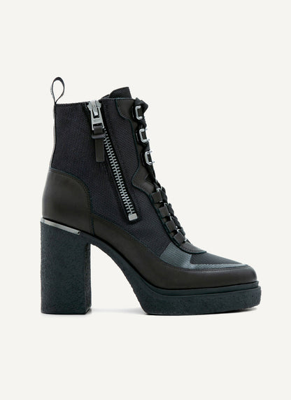 DKNY TOIA LACE-UP BOOTIE
