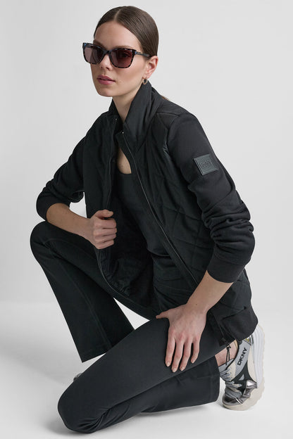 DKNY LIGHT WEIGHT HYBRID JACKET