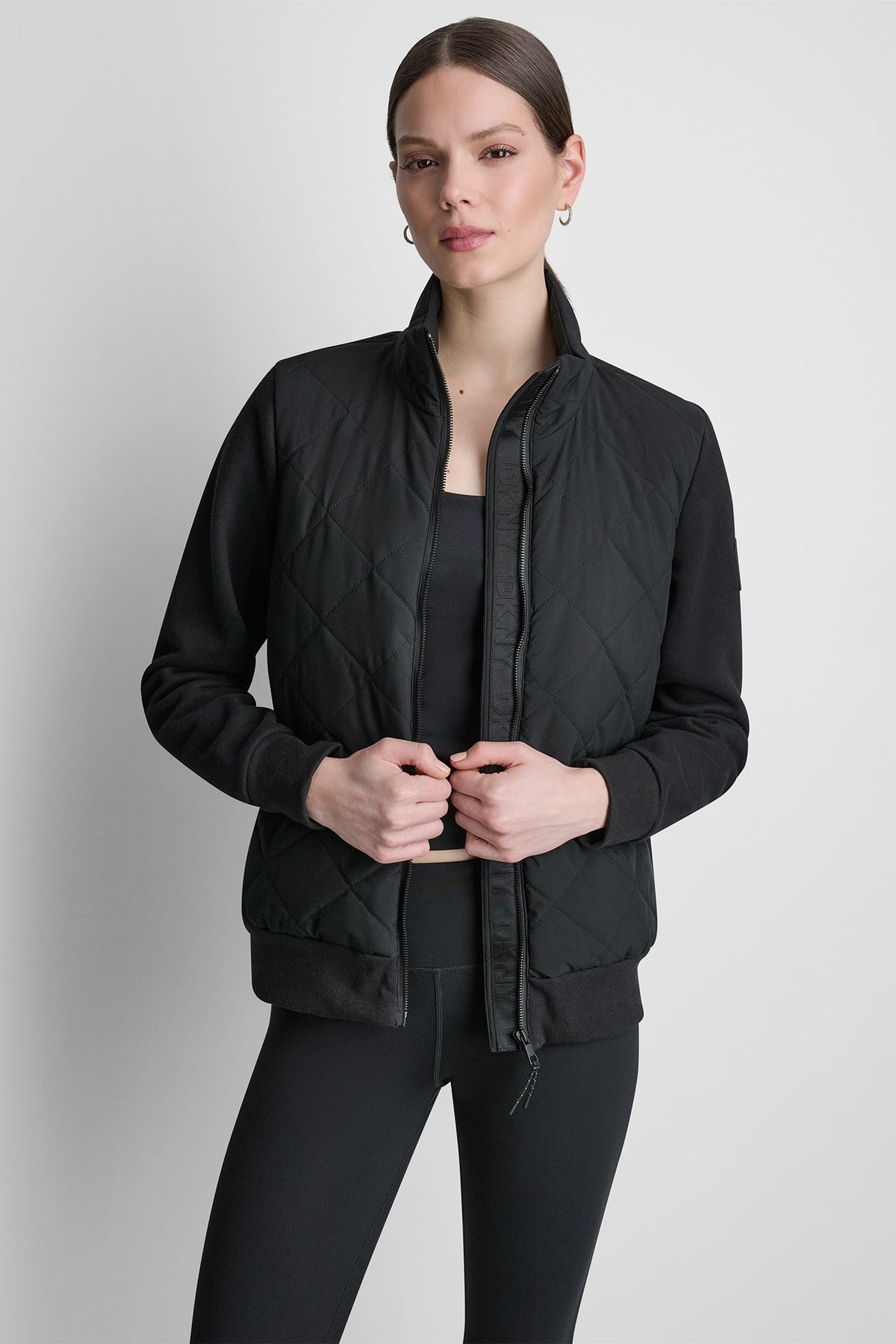 DKNY LIGHT WEIGHT HYBRID JACKET