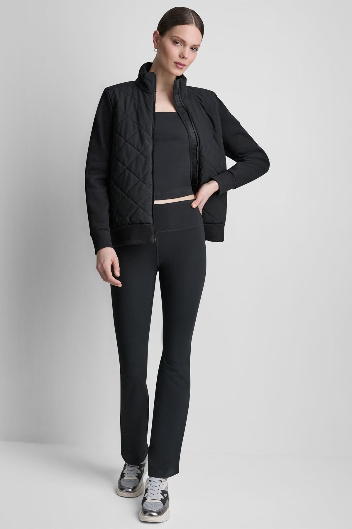 DKNY LIGHT WEIGHT HYBRID JACKET