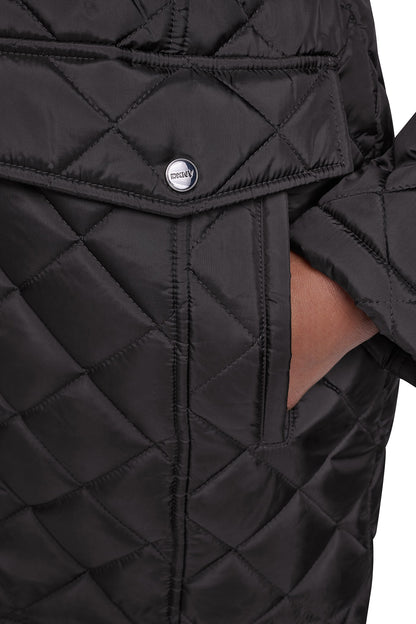 DKNY QUILTED ANORAK