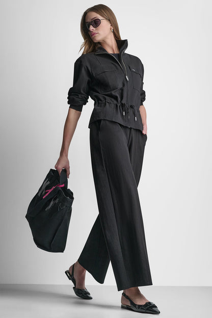 DKNY PIQUÉ TECH JACKET