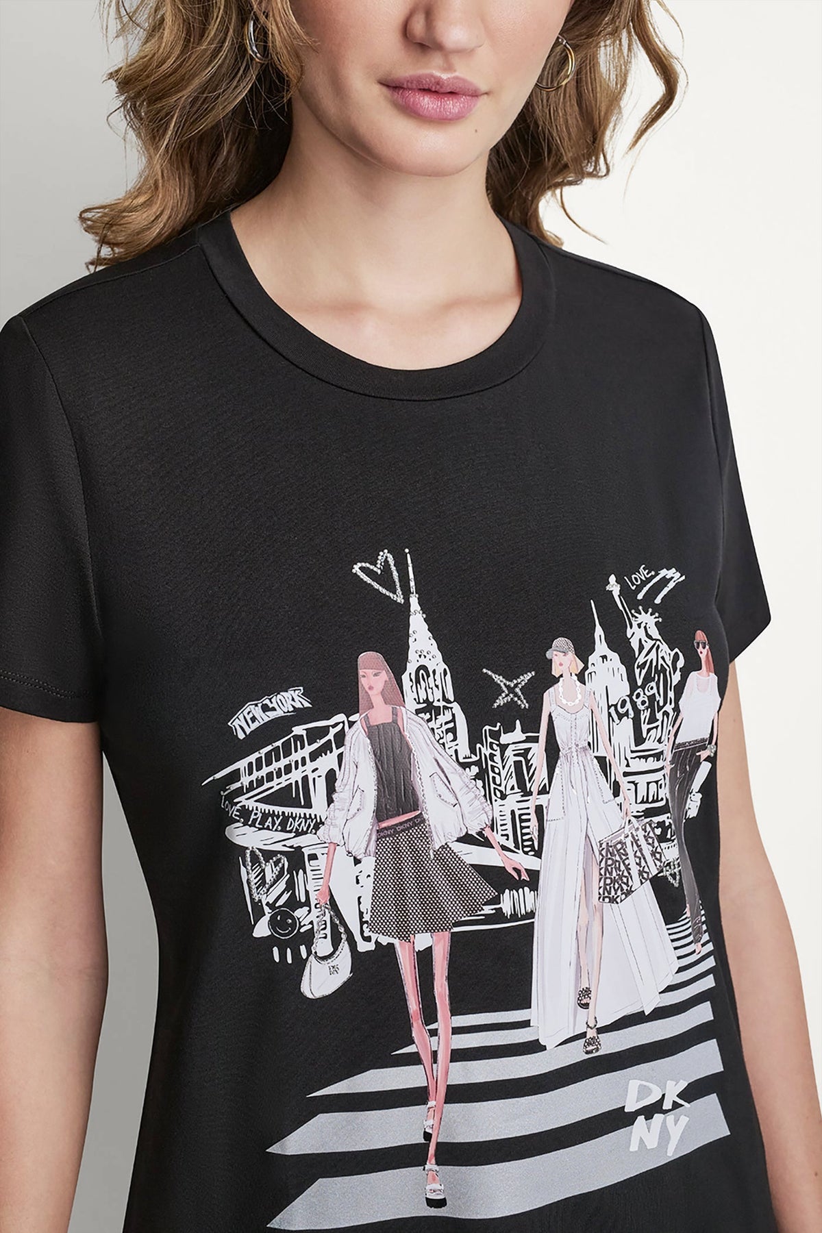 DKNY NEW YORK ICONS GRAPHIC TEE