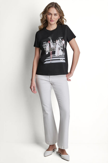 DKNY NEW YORK ICONS GRAPHIC TEE