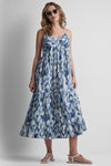 Ikat Blur Chambray
