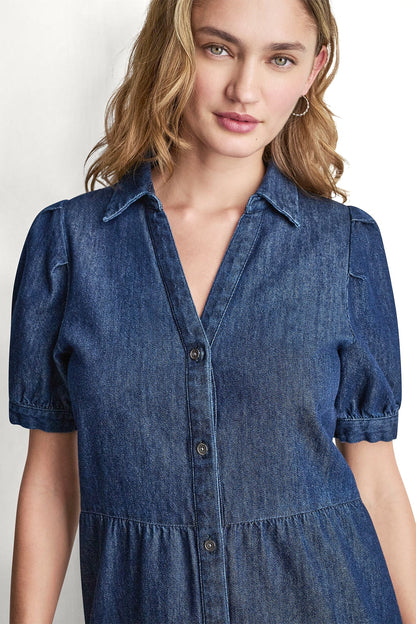 DKNY DENIM MINI DRESS
