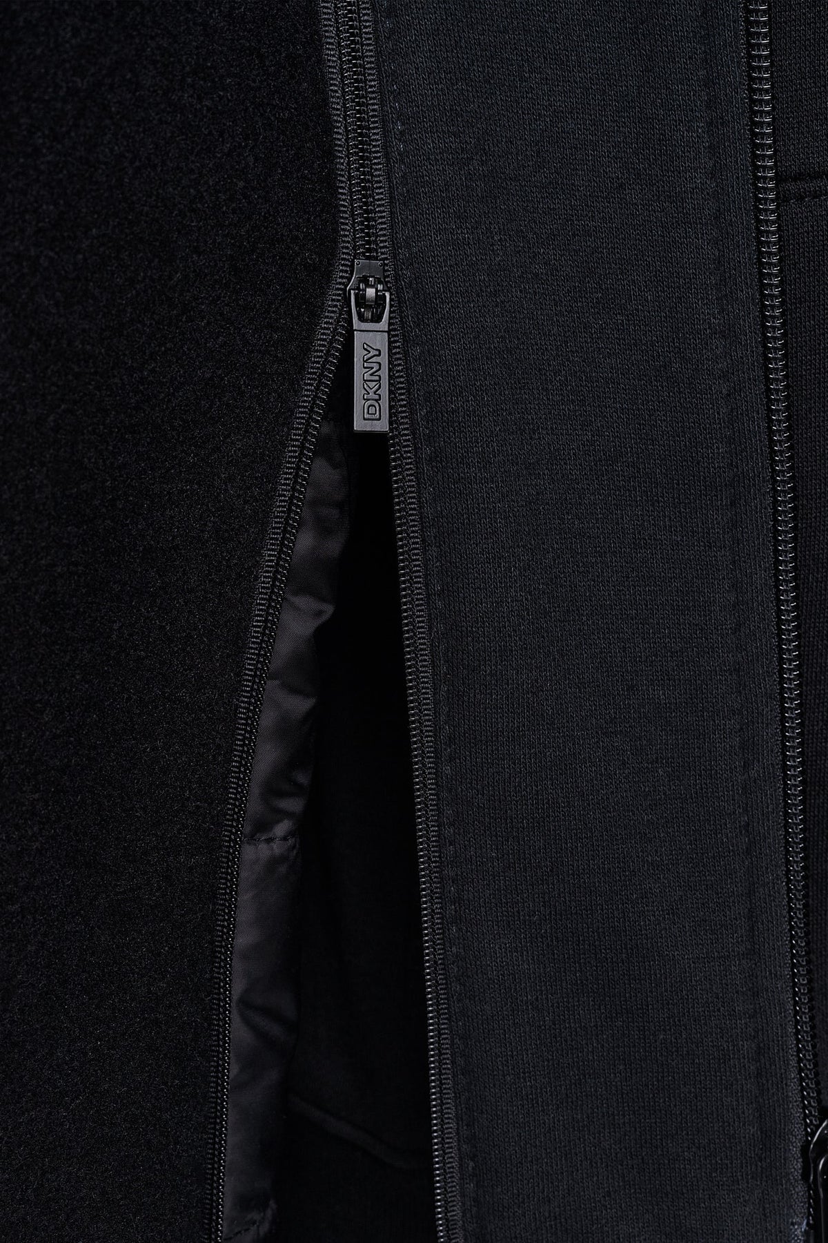 DKNY FAUX WOOL COAT