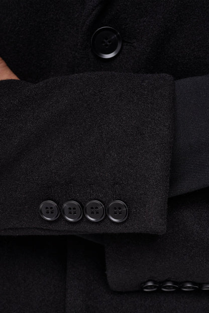 DKNY FAUX WOOL COAT