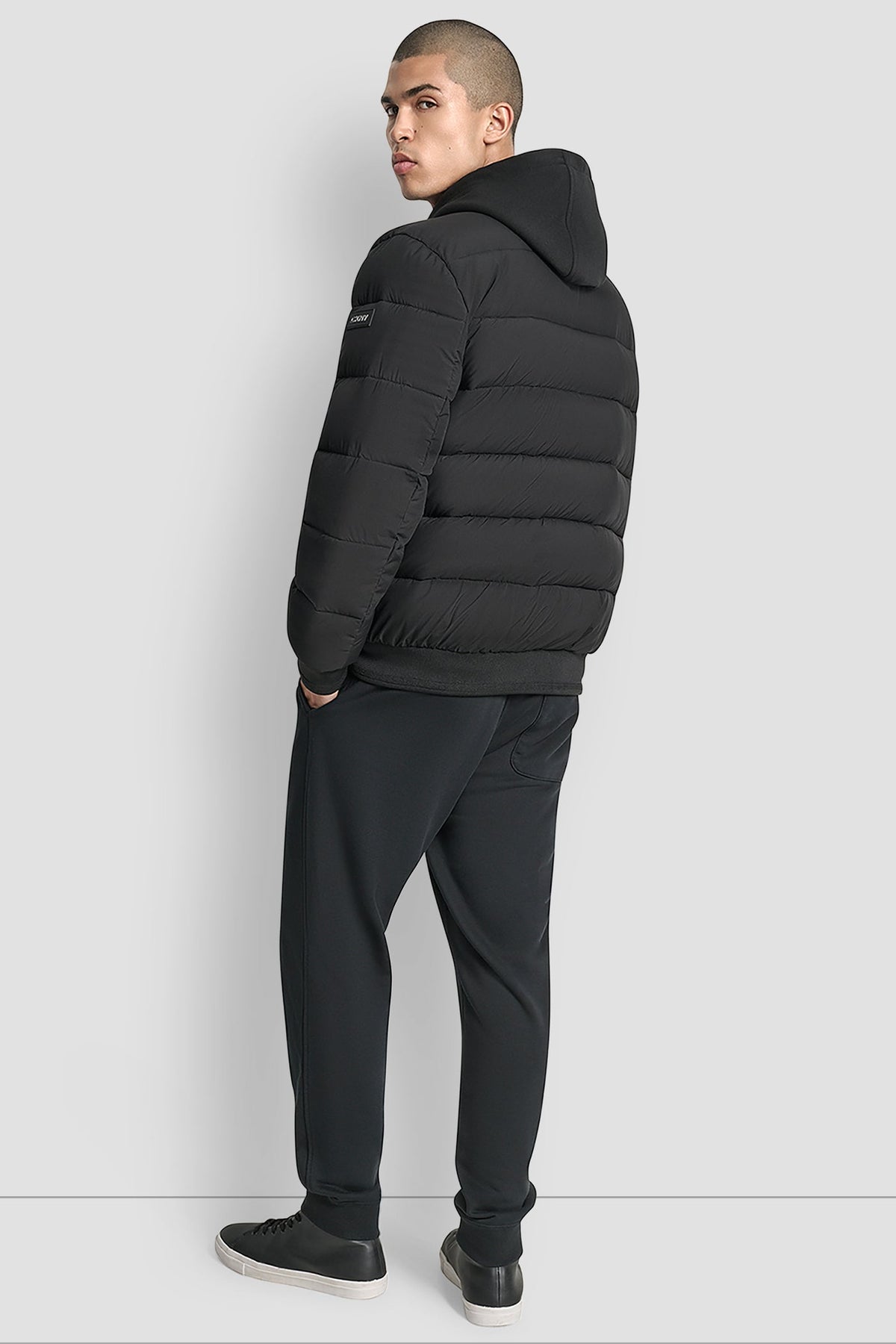 DKNY STRETCH BOMBER JACKET