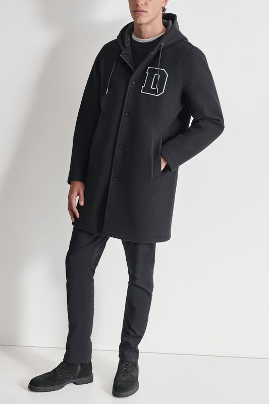 DKNY VARSITY STADIUM COAT
