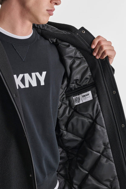 DKNY VARSITY STADIUM COAT