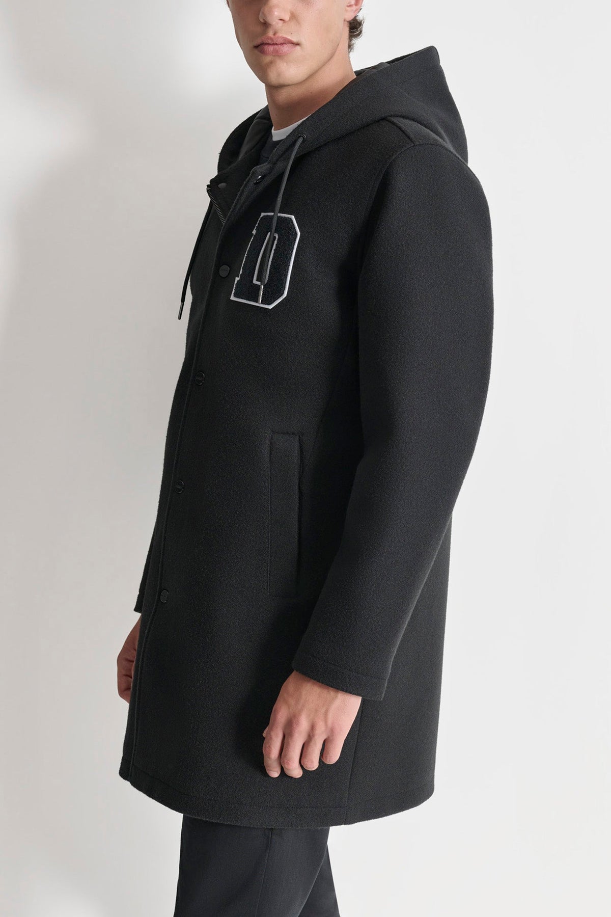 DKNY VARSITY STADIUM COAT
