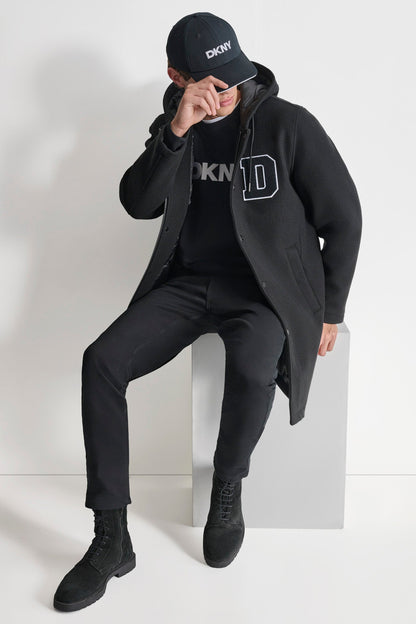 DKNY VARSITY STADIUM COAT