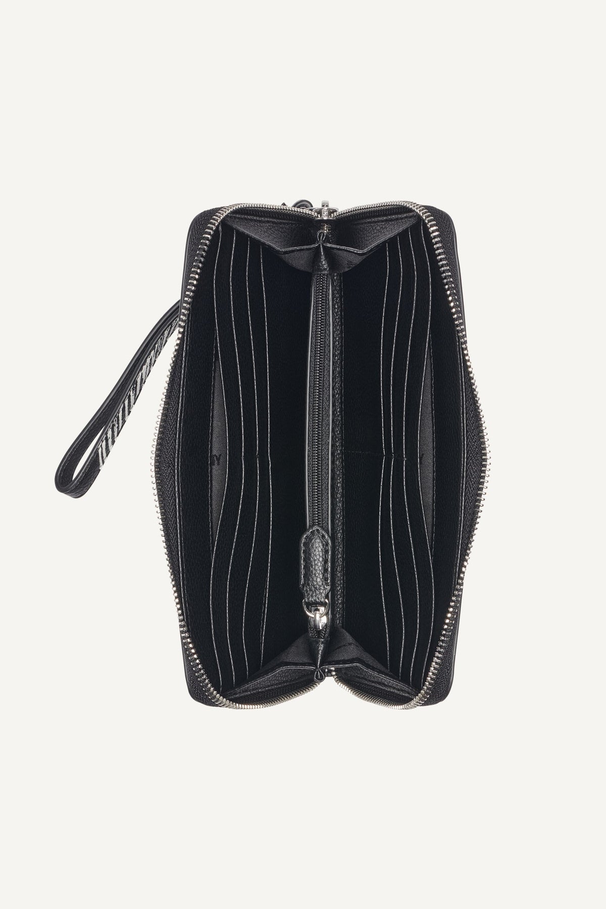 DKNY BRYAR LARGE ZIP AROUND WALLET WITH WRISTLET