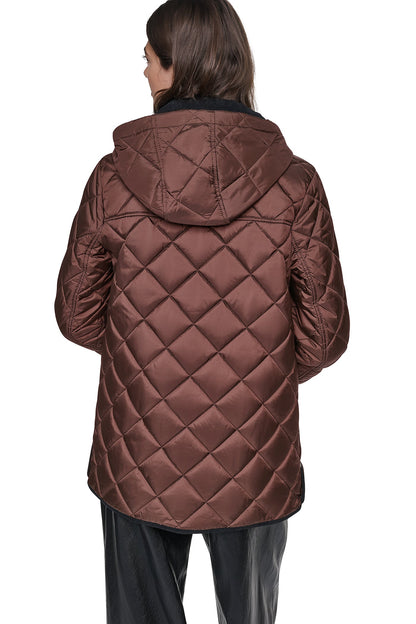 DKNY QUILTED BARN JACKET
