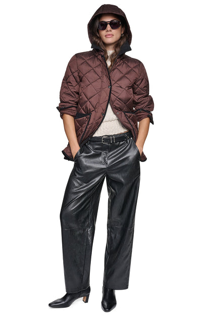 DKNY QUILTED BARN JACKET
